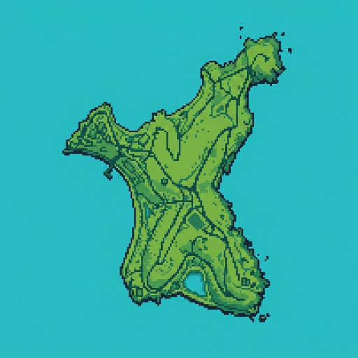 The island